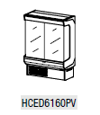 DOCRILUC - PROFILO MURALI REFRIGERATI PROFONDITA’ 653 MM