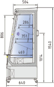 DOCRILUC - PROFILO MURALI REFRIGERATI SMALL