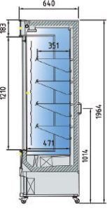 DOCRILUC - SEZIONE MURALI REFRIGERATI SMALL