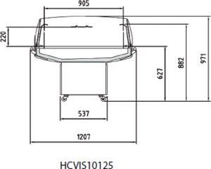 DOCRILUC - SEZIONE ISOLE REFRIGERATE LINEA VIS