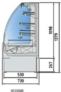 DOCRILUC - SEZIONE MURALI REFRIGERATI VISION