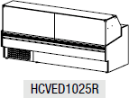 DOCRILUC - SEZIONE BANCHI REFRIGERATI VETRO DRITTO SPEED 10