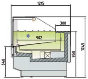 MISURE BANCHI REFRIGERTI DOCRILUC SUPERIOR 12