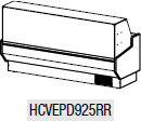 PROFILO VETRINE REFRIGERATE PASTRY BASIC VETRO DRITTO