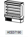 DOCRILUC - PROFILO MURALI REFRIGERATI PROFONDITA’ 797 MM