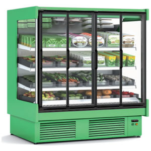 DOCRILUC - MURALI REFRIGERATI FRUTTA E VERDURA - PORTE A VETRO