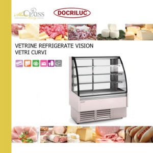 Vetrine refrigerate VISION Vetri Curvi