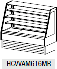 DOCRILUC - PROFILO MURALI REFRIGERATI VISION-MR