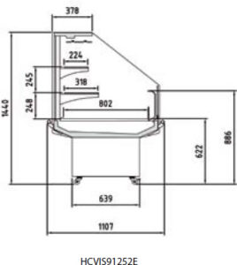 DOCRILUC - SEZIONE ISOLE REFRIGERATE LINEA VIS-M