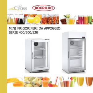 Mini frigo da appoggio serie 400/500/520