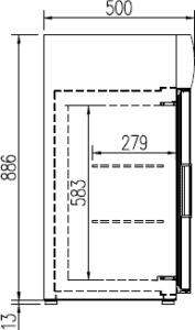 DOCRILUC - SEZIONE MINI FRIGORIFERI DA APPOGGIO SERIE 400/500/520