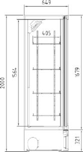 DOCRILUC - SEZIONE FRIGO BIBITE DECV +0°+7°