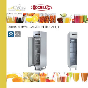 Armadi refrigerati Slim GN 1/1