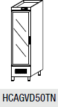 DOCRILUC - PROFILO ARMADI REFRIGERATI SLIM GN 1/1